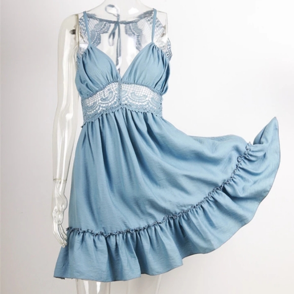 LAST 1! NEW Beautiful Bohemian Backless Dress - Picture 9 of 9